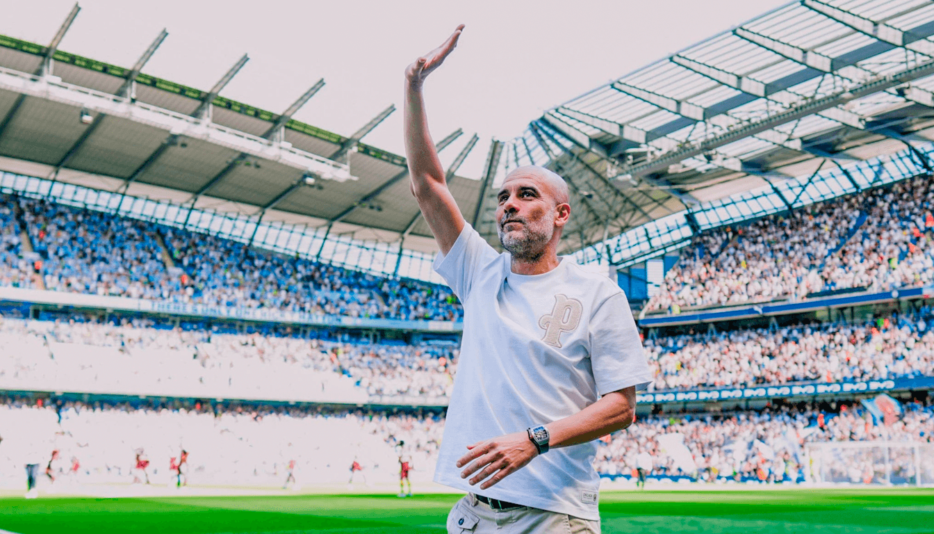 Pep Guardiola is leaving Manchester City