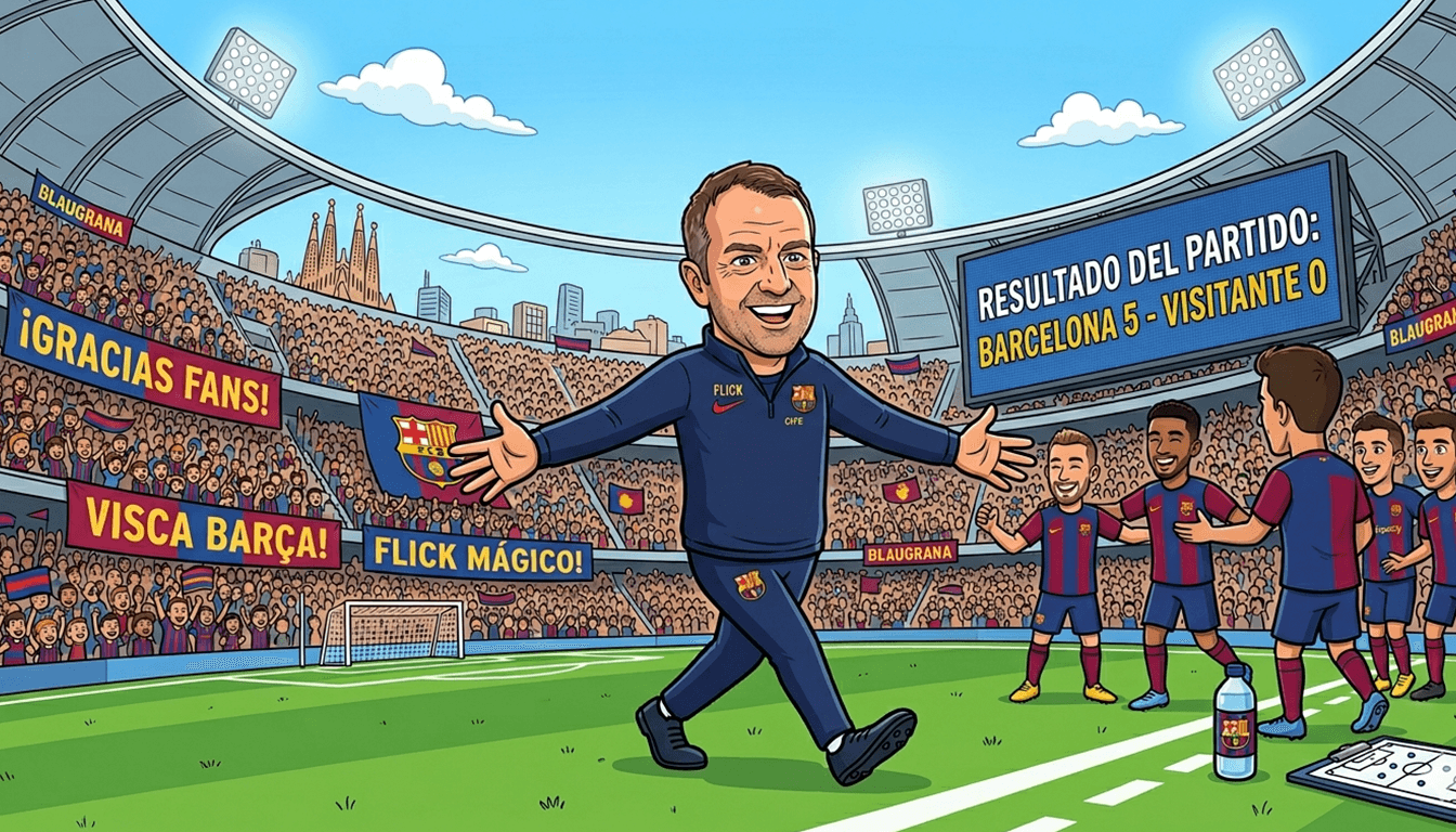 La Liga is turning blue and red