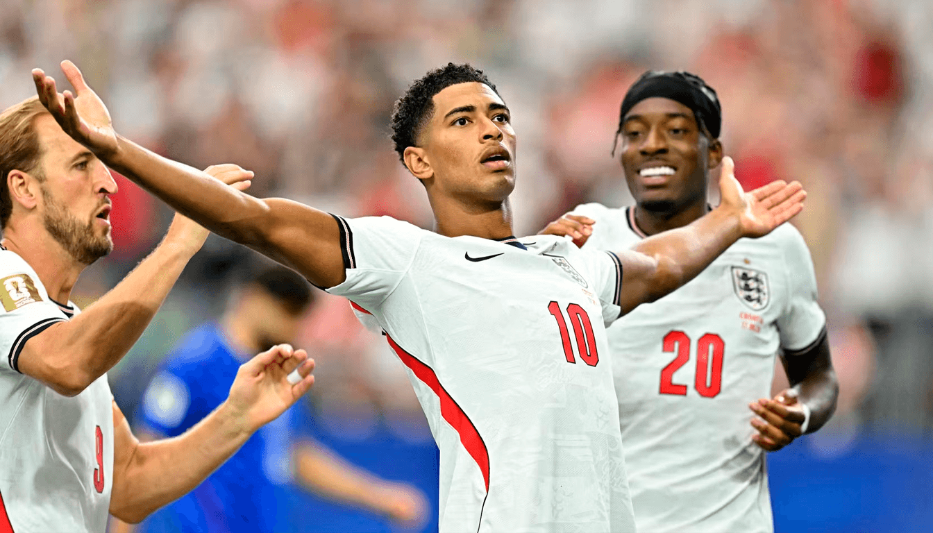 A brilliant debut for England